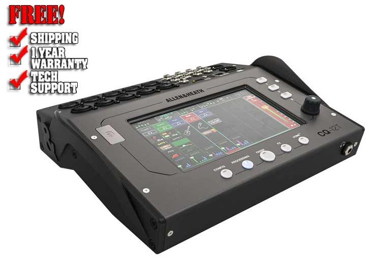 Allen & Heath CQ-12T 12-Channel Digital Mixer with Touchscreen