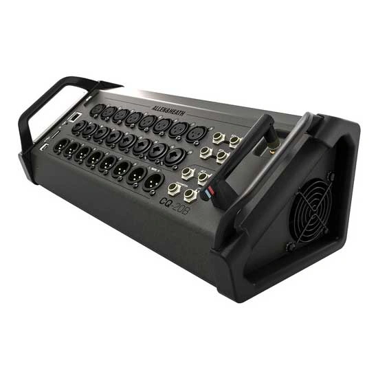 Allen & Heath CQ-20B Input Controls And Connection Panel