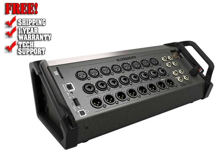 Allen & Heath CQ-20B 20-Input Digital Mixer With Wi-Fi