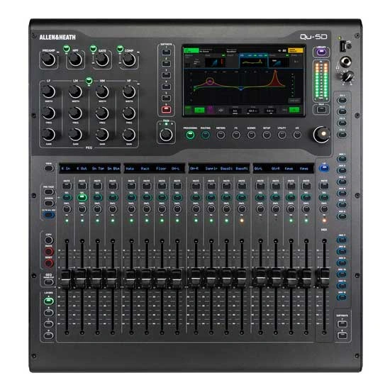 Allen & Heath Qu-5D 38-Channel Digital Mixer With Dante Front View
