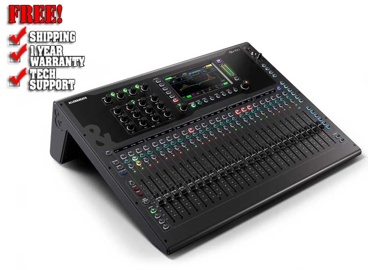 Allen & Heath Qu-6D 38-Channel Digital Mixer With Dante