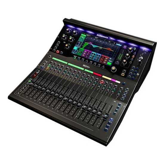 Allen & Heath SQ5+ Digital Mixer With Motorized Faders And Channel Controls