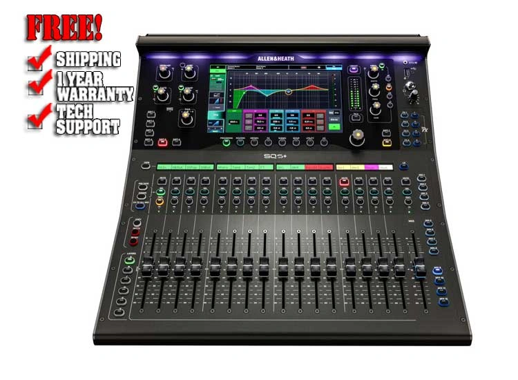 Allen & Heath SQ5+ 48-Channel Digital Mixer