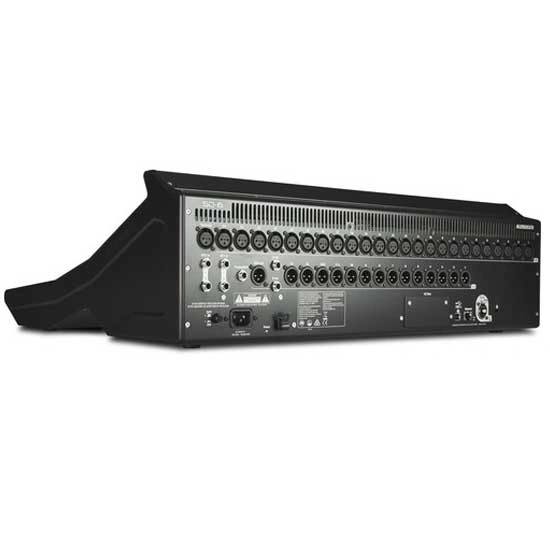 Allen & Heath SQ-6 Digital Mixer Rear Panel With Audio And Connectivity Ports
