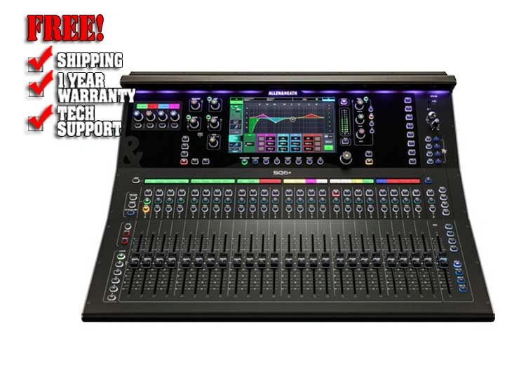 Allen & Heath SQ6+ 48-Channel Digital Mixer