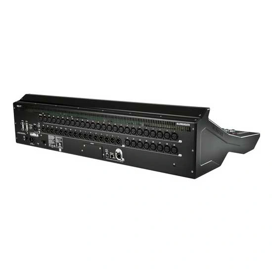 Allen & Heath SQ-7 Digital Mixer Rear Panel With Audio And Connectivity Ports