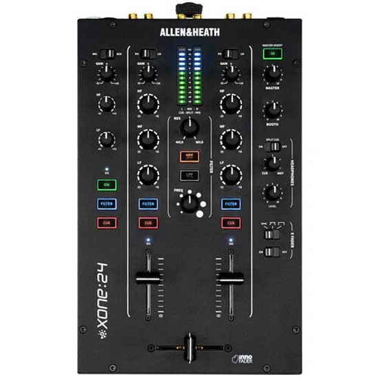 Allen & Heath Xone:24 2+1 Channel Analogue DJ Mixer Front View