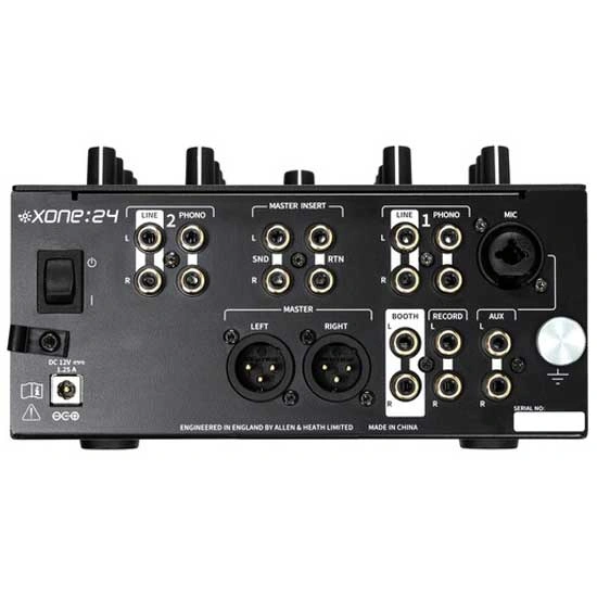 Allen & Heath Xone:24 Mixer EQ Controls and Mini innoFADER Crossfader