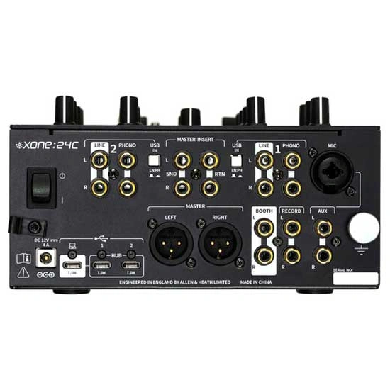 Allen & Heath Xone:24C Mixer EQ Controls and Mini Innofader Crossfader