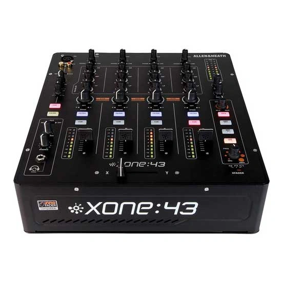 Allen & Heath Xone:43 Mixer EQ Controls and Crossfader