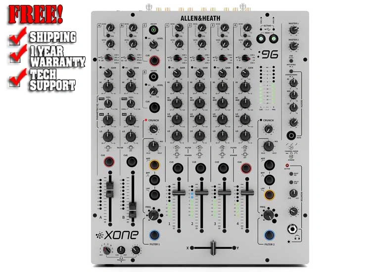 Allen & Heath Xone:96 Analog DJ Mixer with Audio Interface