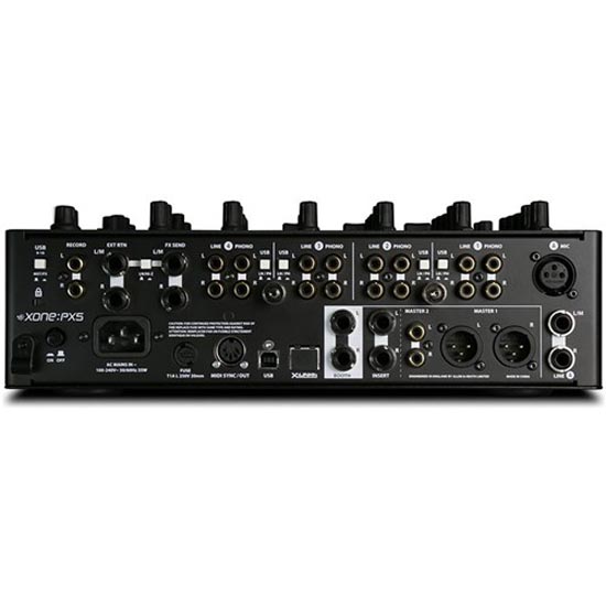 Allen & Heath Xone:PX5 4+1 DJ Mixer with Soundcard