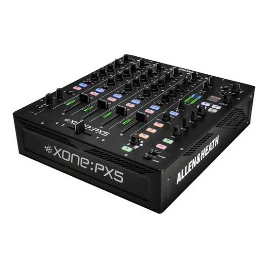 Allen & Heath Xone:PX5 DJ Mixer Rear Panel Connections and Master Outputs