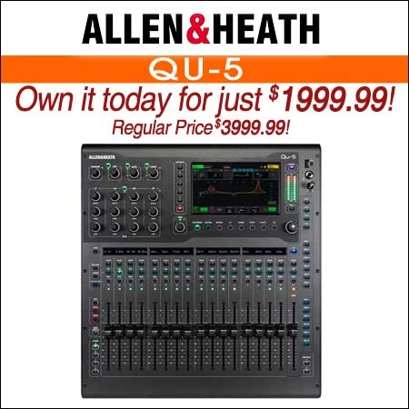 Allen & Heath Qu-5 38-Channel Digital Mixer