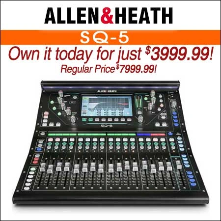 Allen & Heath SQ-5 48-Channel Digital Mixer