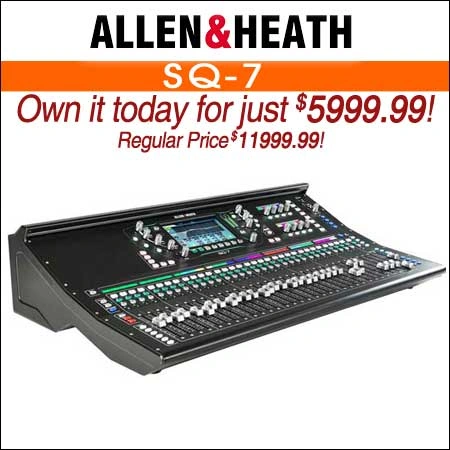 Allen & Heath SQ-7 48-Channel Digital Mixer