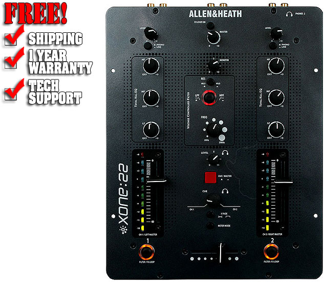 Allen & Heath XONE:22 DJ Mixer