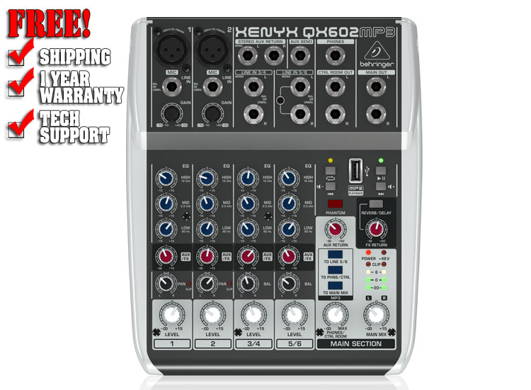 Behringer QX602MP3