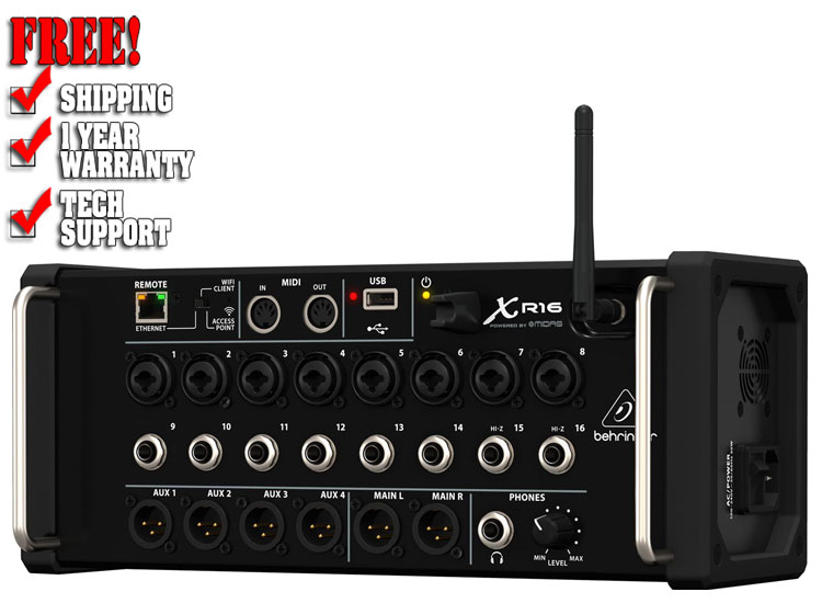 Behringer XR16 X Air Digital Mixer