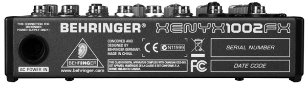 Behringer XENYX 1002FX