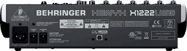 Behringer XENYX X1222USB