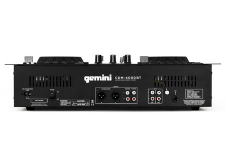 Gemini CDM-4000BT and (2) Gemini AS-2115P Package