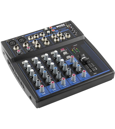 Gemini GEM-08USB 8 Channel USB Mixer