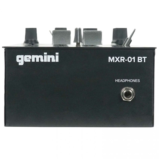 Gemini MXR01BT and (2) Gemini TT-4000 DJ Turntables Package