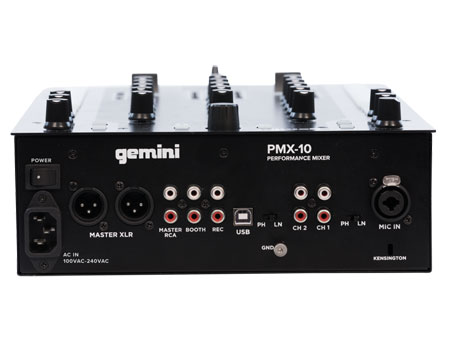 Gemini PMX-10 and TT-1100USB Package