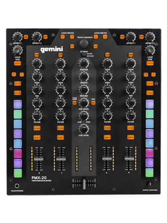 Gemini PMX-20 Digital DJ Performance Mixer