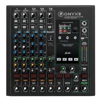  Mackie Onyx 8 8-Channel Premium Analog USB Mixer