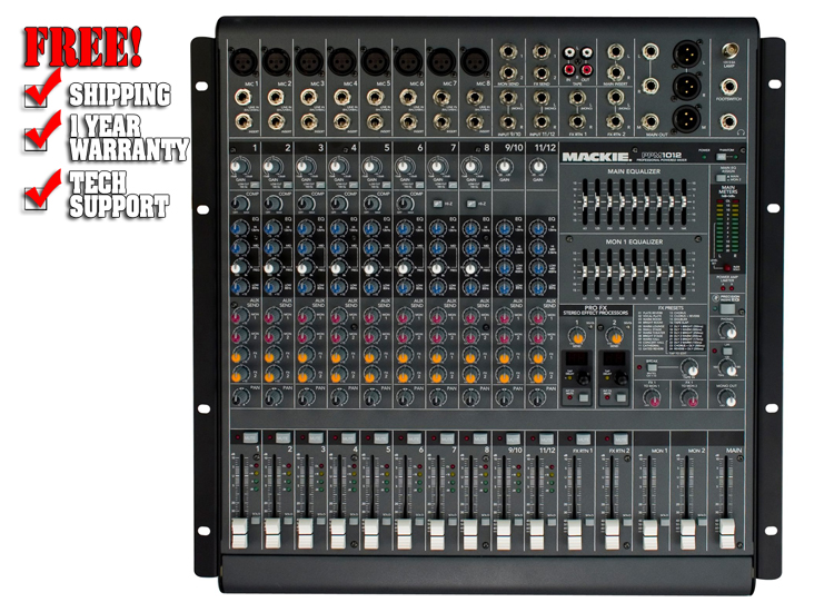 Mackie PPM1012 12-Channel Powered Mixer