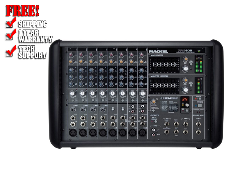 Mackie PPM608 8-Channel Powered Mixer