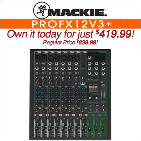 Mackie ProFX12v3+
