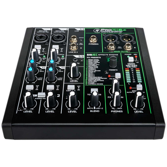 Mackie Thump215 with ProFX6v3 Mixer Duo Package