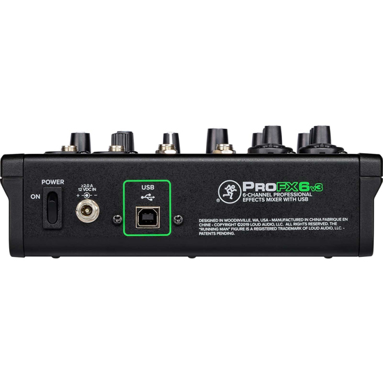 Mackie Thump215 with ProFX6v3 Mixer Duo Package