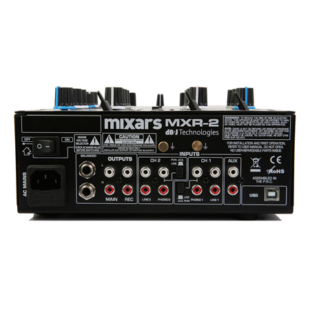 Mixars MXR-2 2-Channel DJ Mixer