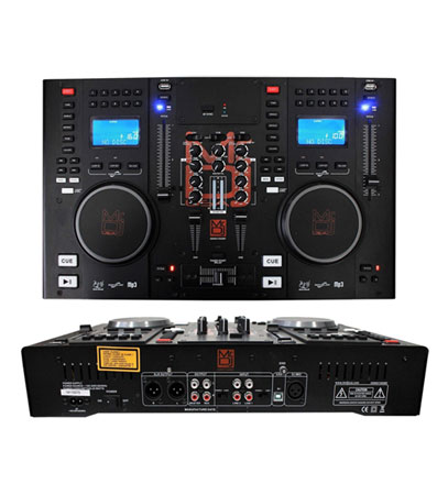 Mr. Dj CDMIX1000BT PROFESSIONAL DUAL CD PLAYER WITH MIXER