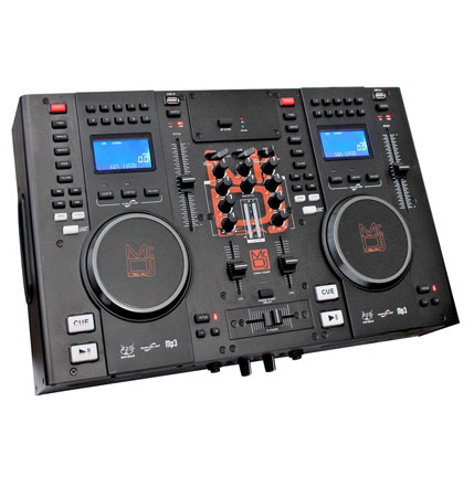 Mr. Dj CDMIX1000BT PROFESSIONAL DUAL CD PLAYER WITH MIXER