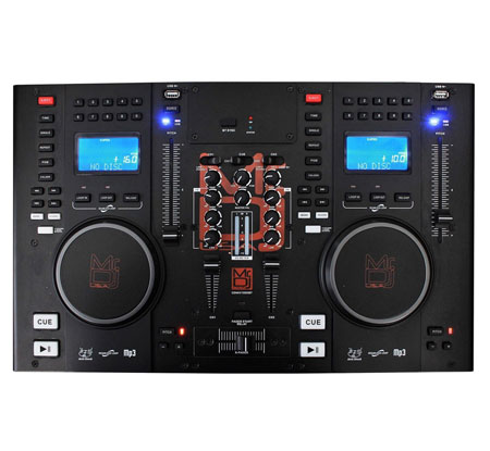 Mr. Dj CDMIX1000BT PROFESSIONAL DUAL CD PLAYER WITH MIXER