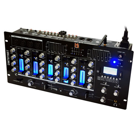 Console DJ Mixer USB/SD/Bluetooth