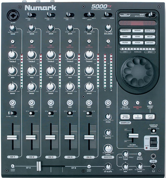 Numark 5000FX DJ Mixers DJ Equipments