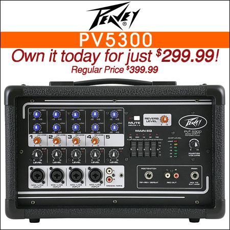 Peavey PV5300 Powered Mixer