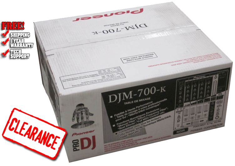Pioneer DJM700 Warehouse Resealed