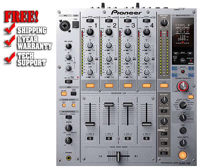 Pioneer DJM-750-S 