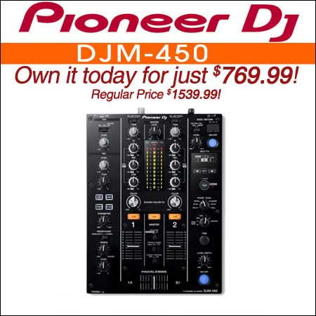 Pioneer DJ DJM-450 2-channel mixer