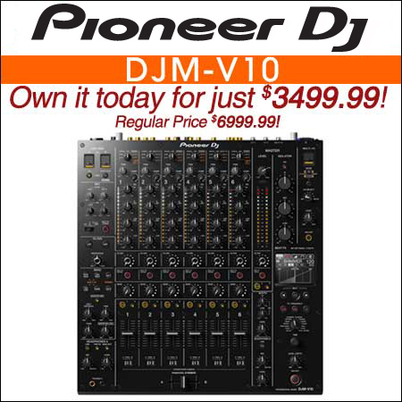 Pioneer DJ DJM-V10 6-channel DJ Mixer