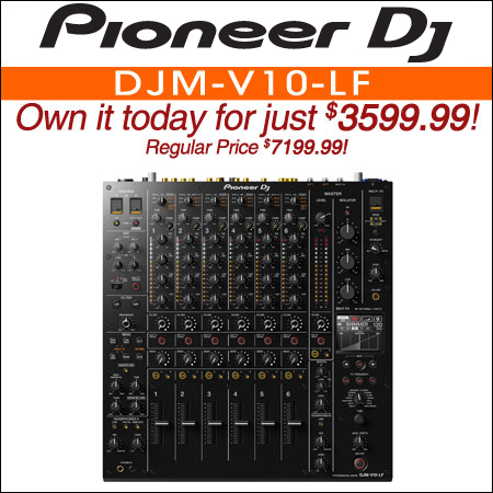 Pioneer DJ DJM-V10-LF 6-channel DJ mixer