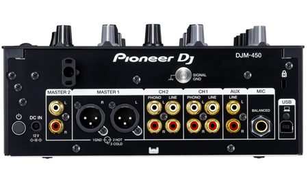 Pioneer DJM-450 Mixer & (2) Pioneer PLX-500 (Black) Package