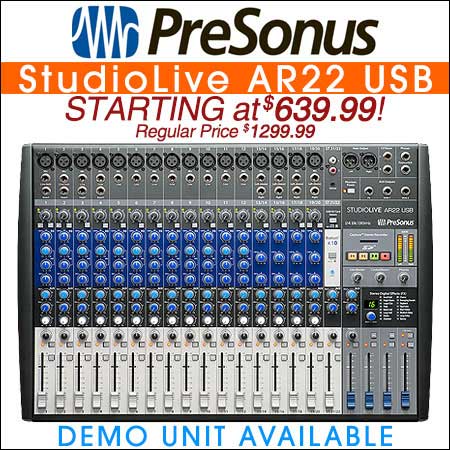 PreSonus StudioLive AR22 USB